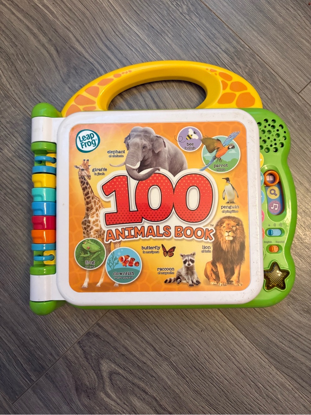 LeapFrog 100 Animals Book | Interactive Learning Book